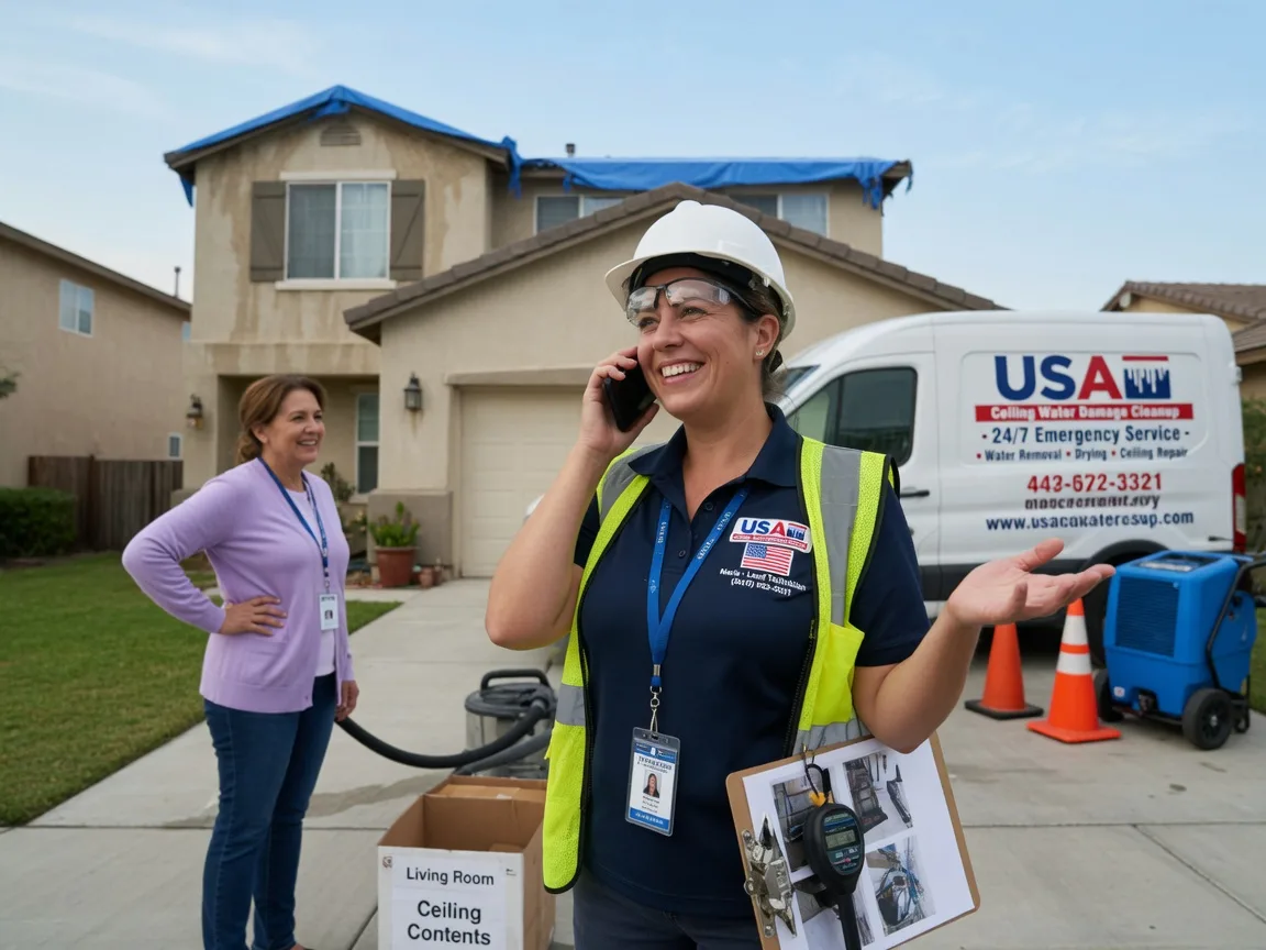 Ceiling Water Damage Restoration Voss, TX FAQs